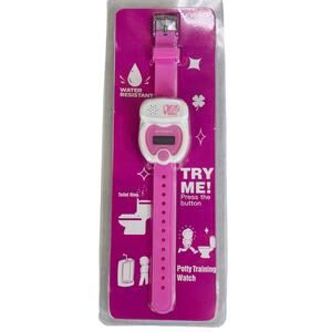 Kids Potty Training Timer Watch Toilet Training Aid Water Resistant - Pink